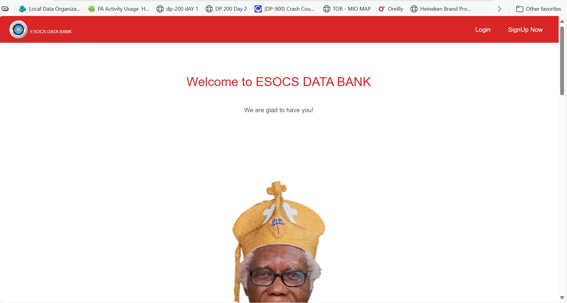 The Data Bank Repository of the ESOCS Church