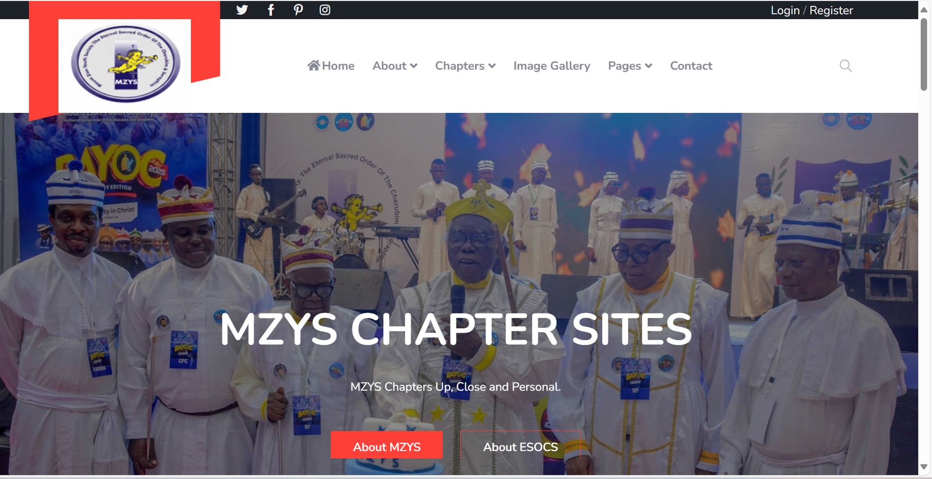 The Chapter details and Photo Gallery of the Youths Arm